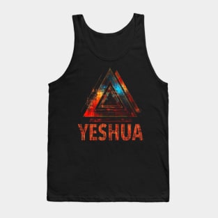 Yeshua Triangle Design Tank Top